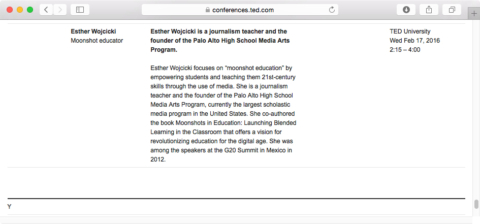 EstherTEDTALKS