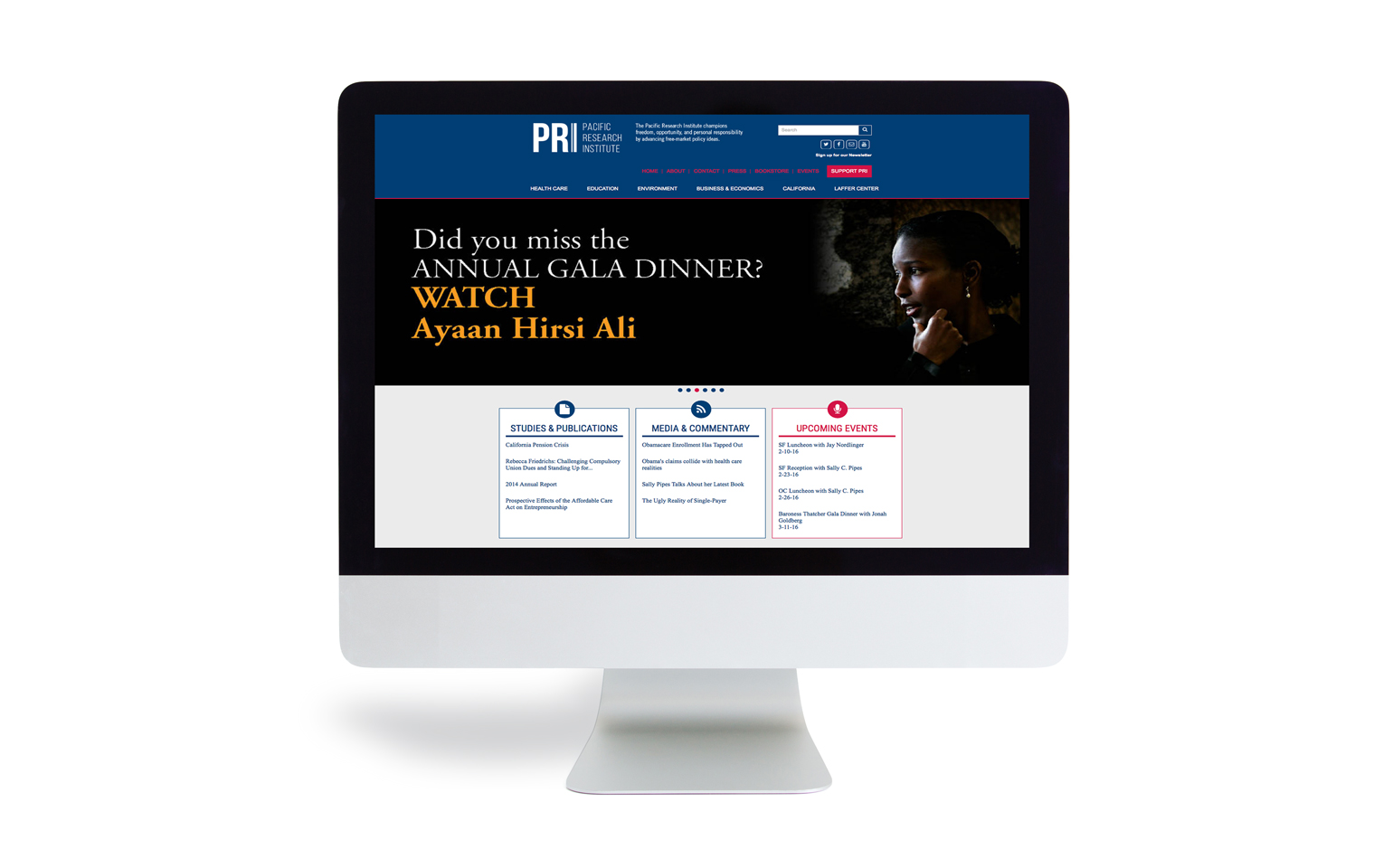 PRIWebsiteScreen
